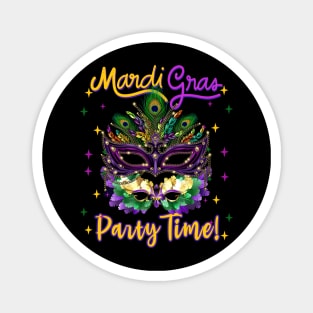 Mardi Gras Party Time! Magnet